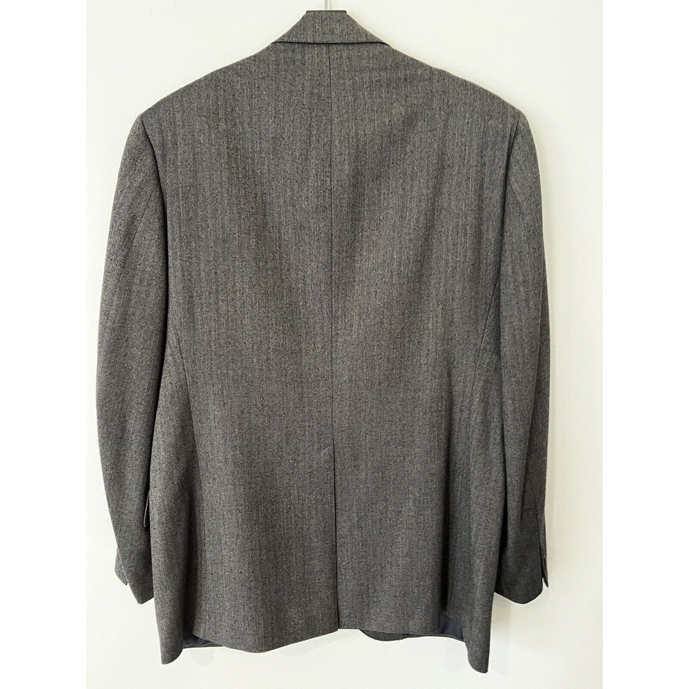 BROOKS BROTHERS Men's 41R Wool Made in USA Brooksease Blazer Brown Pinstripe - Picture 2 of 7